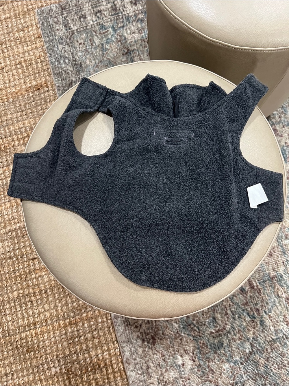 Fleece lined dog rain jacket - Picture 4 of 7